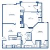 2.1A floorplan 2.1A floorplan at The Crossings at Russett, Laurel, MD, 20724